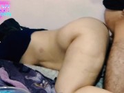 😍 زوجي يشاهدني مع رجل غريب كيف يلاعب ماخرتي 12/16