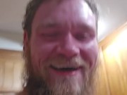 Amateur Milf Celebrates With Champaigne Bottle In Her Pussy!