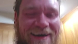 Amateur Milf Celebrates With Champaigne Bottle In Her Pussy!