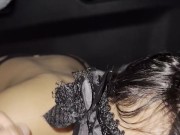 Sloppy blowjob and oral creampie in our camper - POV 16/16