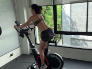 workout in the gym. the next one will be without clothes, like and support me! 6/16