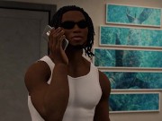 PAWG wife takes a fat black cock from Santa 11/16