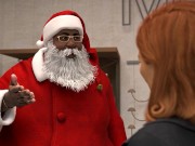 PAWG wife takes a fat black cock from Santa 4/16