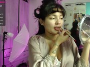 Burdel Vintage Babe Plays With You (POV, Tease, ASMR) by Lau Velez 6/16