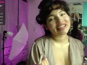 Burdel Vintage Babe Plays With You (POV, Tease, ASMR) by Lau Velez 8/16