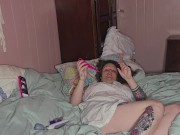 some toy time, wqatching porn and enjoing these toys, 2/16