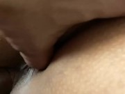 I let my BF put his thumb in my ass 10/16