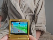 She sucks my COCK until I CUM on her BIG TITS!! SUCK my balls HARD 2/16