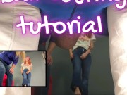 POV ball busting tutorial two views 3/16