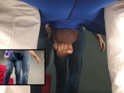 POV ball busting tutorial two views 8/16