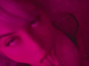 Feral Gooning E girl cums using phone 1/16