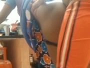 கிட்சனில் கள்ள ஓல் | Tamil Housewife’s Big Ass Quickly Fucked in kitchen for Anal - IndianHotwifeX 3/16
