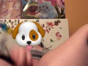 Fucking myself until I cream from hot joi I listened to.. 1/16