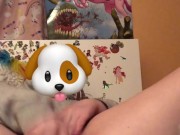 Fucking myself until I cream from hot joi I listened to..