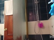 Limpiando mi baño 8/16