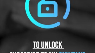 Massaging My Small Tight Balls with a Dildo