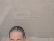 Real MILF shower masturbation 8/16