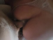 Creamy wet pussy all over my boyfriends dick 11/16