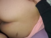 I wake up my roommate to the sound of my big-ass Latina stepsister's cock 5/16