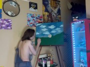 Moth paints their canvas 13/16