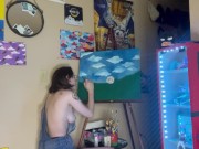 Moth paints their canvas 14/16