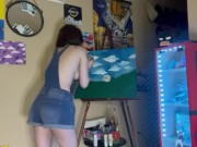 Moth paints their canvas 3/16