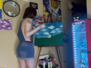 Moth paints their canvas 4/16