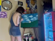 Moth paints their canvas 8/16