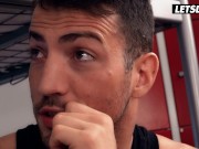 Busty Redhead Lenina Crowne Intense Sex with Roommate - HORNY HOSTEL 2/16