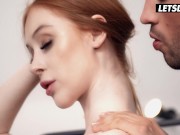 Busty Redhead Lenina Crowne Intense Sex with Roommate - HORNY HOSTEL 4/16