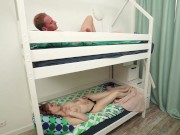 Stepsis are you jerking off? Horny stepbrother took a look at his stepsister and fucked her in ass 2/16