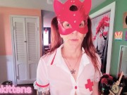 Nurse pisses on my face and Jack's my piss on her face 1/16