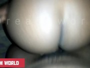 African Queen Takes It Deep in Doggy Style – Loud Moans & Big Backshots