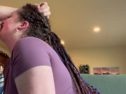 PAWG Girl next door SWALLOWS CUM for the first time! 11/16