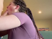PAWG Girl next door SWALLOWS CUM for the first time! 4/16