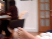 Husband Watches Wife Work. Real Amateur Couple Homemade. Milf hotwife 6/16