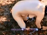 VOST engl - Animalisation 1 dans le jardin pour cette femelle inférieure nue. 9/16