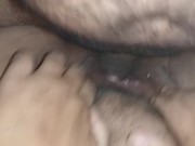 KomiaCris abrindo a buceta cabeluda