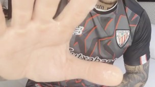 FOOTBALL PLAYER cums with Hard COCK💦