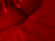 Spreading my wet creamy pussy lips 8/16