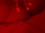 Spreading my wet creamy pussy lips 9/16