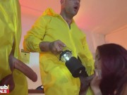 Tall and skinny babe in sexy Sc-Fi Threesome - FAKEhub 4/16