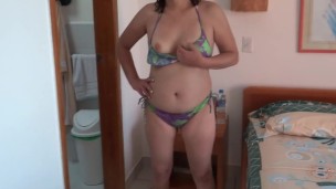 had sex on the beach with my stepbrother, huge cumshot in my pussy