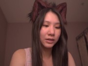 Cute Asian Kitty Cat Girl ASMR - Book of Habakkuk 11/16