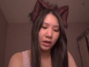 Cute Asian Kitty Cat Girl ASMR - Book of Habakkuk 12/16