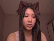 Cute Asian Kitty Cat Girl ASMR - Book of Habakkuk 8/16
