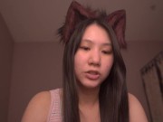 Cute Asian Kitty Cat Girl ASMR - Book of Habakkuk 9/16