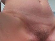 Blonde amateur fucking her huge fantasy tentacle dildo 13/16