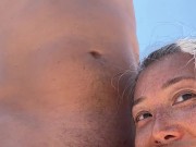 20 asian milf acrobatic dick sucking on beach OnlyFans @ Appleliu-76 6/16
