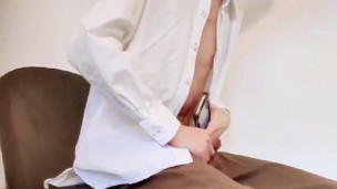 I masturbated secretly in the lounge at work and ejaculated everywhere